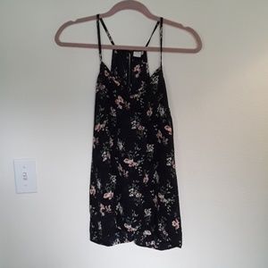 Floral spaghetti strap top